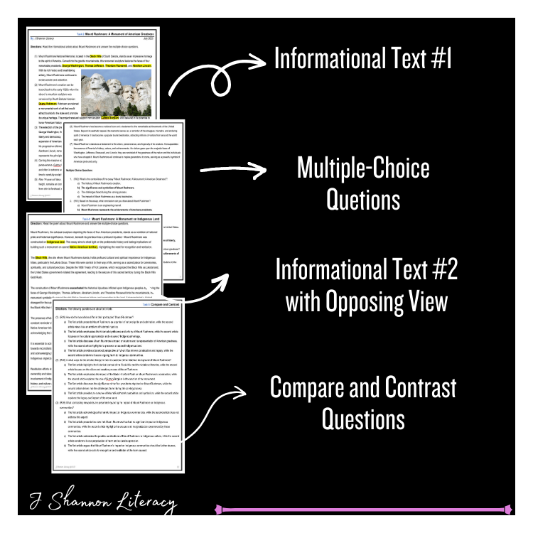 Paired Texts: The Monument Series: Mount Rushmore