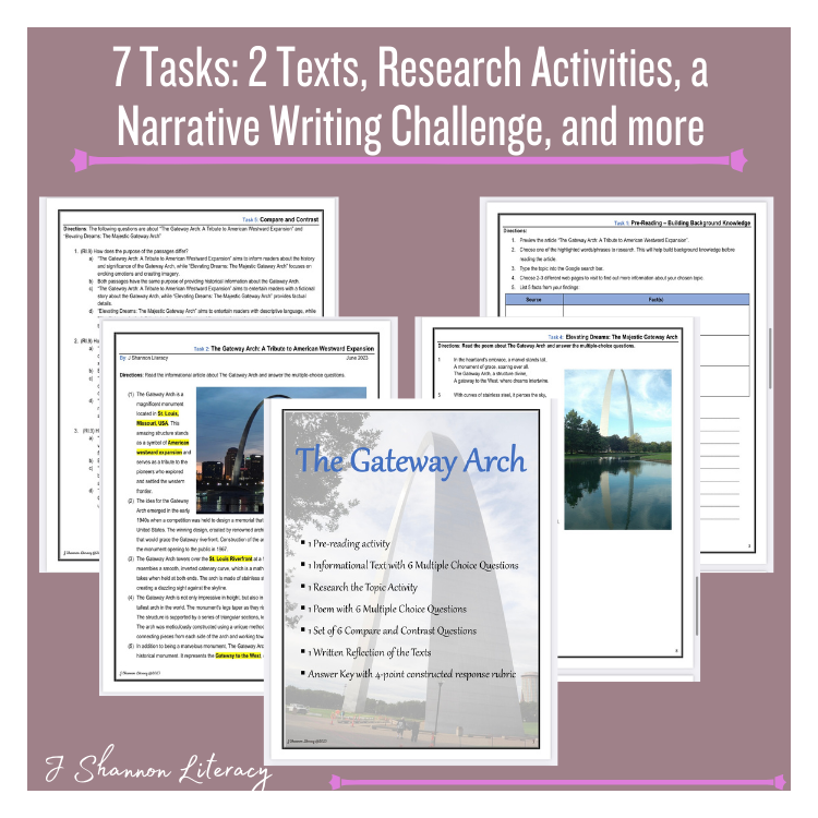 Paired Texts: The Monument Series - The Gateway Arch