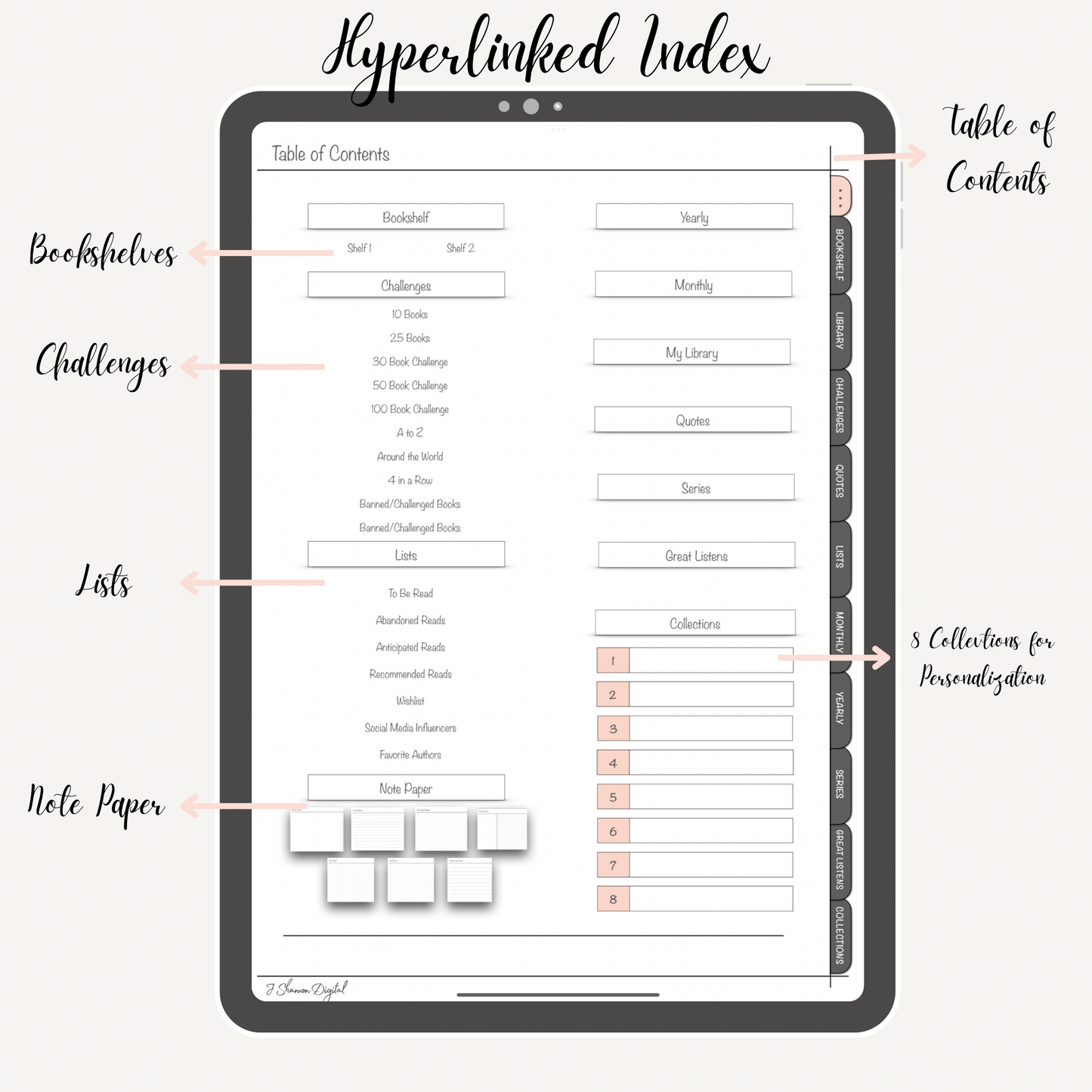 Digital Reading Journal