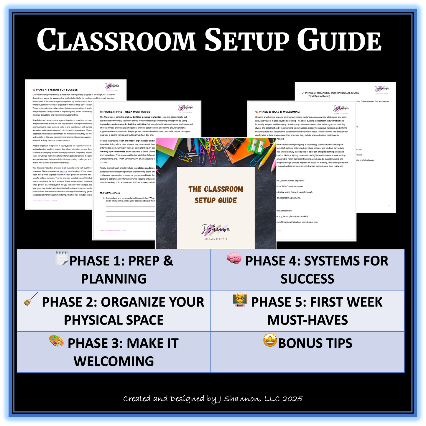 Teacher Tool: Classroom Setup Guide